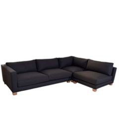 Sofa Esquinero Amelie 290X95Cm Profund. (190Cm En La L)
