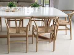 Silla Wishbone Natural Kraft en internet