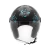 CASCO ABIERTO PROTORK NEW LIBERTY THREE FLOWERS AZUL - comprar online