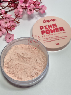 PÓ SOLTO ULTRA FINO ROSA MOSQUETA DAPOP