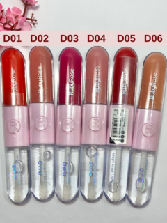 BATOM DUO (LÍQUIDO E GLOSS) RUBY ROSE G1