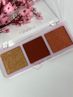 TRIO DE BLUSH, ILUMINADOR E CONTORNO RUBY ROSE MODELO HL90 - comprar online