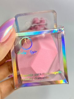 ESPONJA PARA MAQUIAGEM DIAMANTE RUBY ANJO TONS VARIADOS