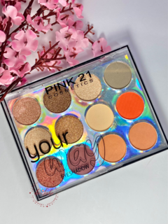PALETA DE SOMBRAS YOUR WAY COR 01 PINK 21
