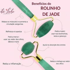 Massageador Facial Rolinho de Jade na internet