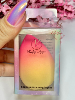 ESPONJA PARA MAQUIAGEM DEGRADE RUBY ANJO TONS VARIADOS