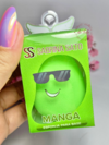 ESPONJA PARA BASE MODELO MANGA SABRINA SATO COR VERDE