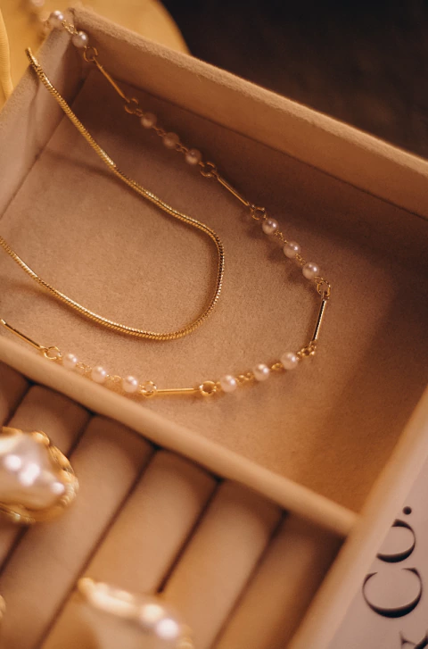 Colar Alongado Pérola - comprar online