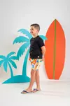 Short Tactel Estampado Verão