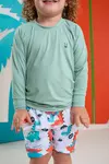 Short Tactel Estampado Diino - comprar online
