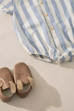 Romper listrado Azul na internet