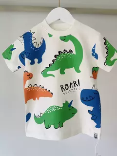 T-shirt Off Estampada Dino - comprar online