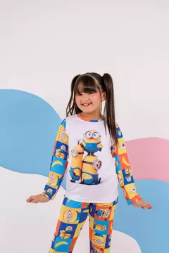 Pijama Manga Longa e Calça - Minions na internet