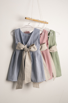 Vestido Laço - Safira - Loja Tico