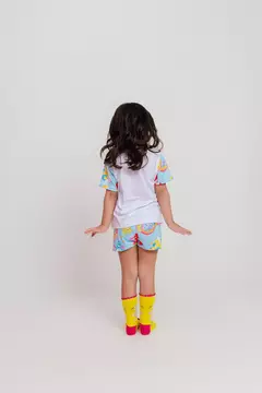 Pijama Manga Curta Ursinho Carinhosos - comprar online