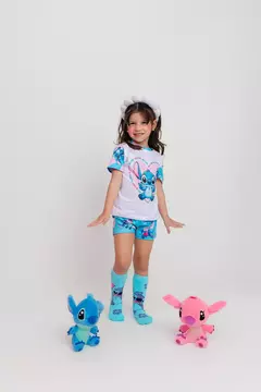 Pijama Manga Curta Stitch - comprar online