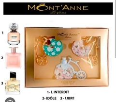 kit 3 Bicicletas 25ml cada Original MONT'ANNE