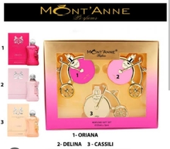 kit 3 Bicicleta 25ml cada Original MONT'ANNE