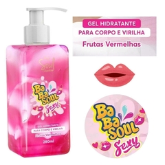 GEL BEIJAVEL BABASOUL SEXY FRUTAS VERMELHAS SOUL 280ML na internet