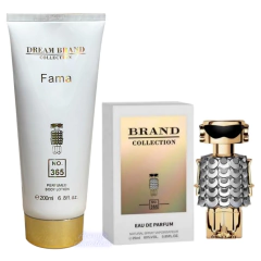 Kit Fame Hidratante Corporal 200 ml + perfume 25 ml - Collection 365