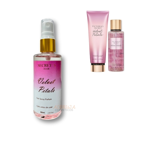 Perfume de cabelo Velvet Petals 60ml secret