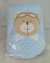 Cobertor Sweet Urso Aviador Tom - Azul