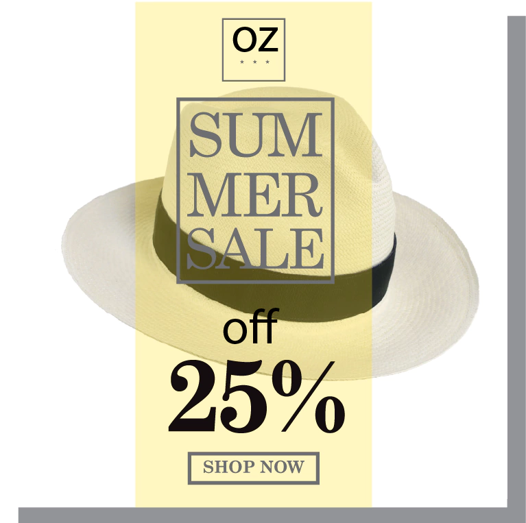 Banner de Oz sombreros
