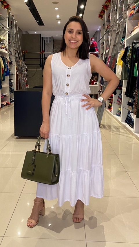 Vestido Thaís Viscose com Forro