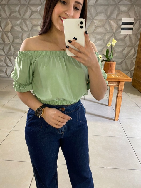 Cropped Luna em Viscose
