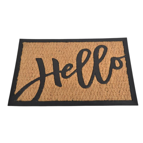 FELPUDO COCO Y GOMA HELLO40X60 0236