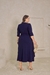 Vestido Longo Plus Size Marinho Luciana