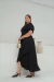 VESTIDO TAINA - PRETO PLUS - BELLA AMORA