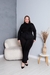 Conjunto Lanzinha Plus Size Calça Preto Isabel - loja online