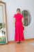 VESTIDO MONICA - Rosa melancia