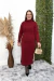 Conjunto Tricot Modal Vermelho - Valentina - BELLA AMORA