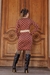 Tricot Charlote - Marrom - BELLA AMORA