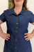 Vestido Chemise Midi Tencel Jeans - Nara