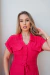 VESTIDO MONICA - Rosa melancia - loja online