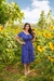 CIGANINHA MAIA - Azul royal primavera - comprar online