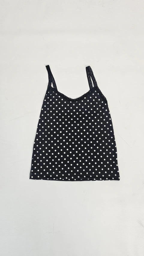 MUSCULOSA LUNARES PUNTILLA NEGRA