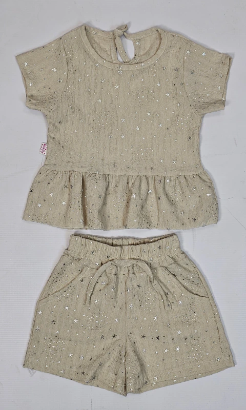 CONJUNTO NENA ESTRELLITA BEIGE