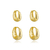 Argola maju M Banho ouro 18k - comprar online