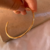 Bracelete fini banho ouro 18k - Eva Semijoias