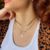 Colar medalha banho ouro 18k - comprar online