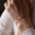Bracelete Lohana de Nó Banho Ouro 18k - loja online