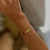 Bracelete Liso Slim banho ouro 18k na internet