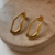 Brinco Livia banho ouro 18k - comprar online