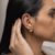 Brinco Emilly banho ouro 18k - Eva Semijoias