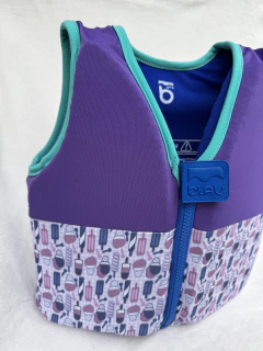 Chaleco Flotador Heladitos Violeta - Blau