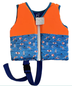 Chaleco Flotador Nadadores Naranja Flúo - comprar online